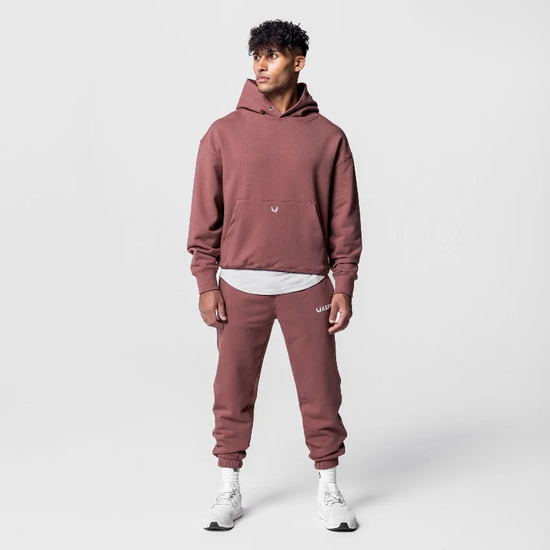 0655. Tech-Terry™ Oversized Sweats - Red Earth