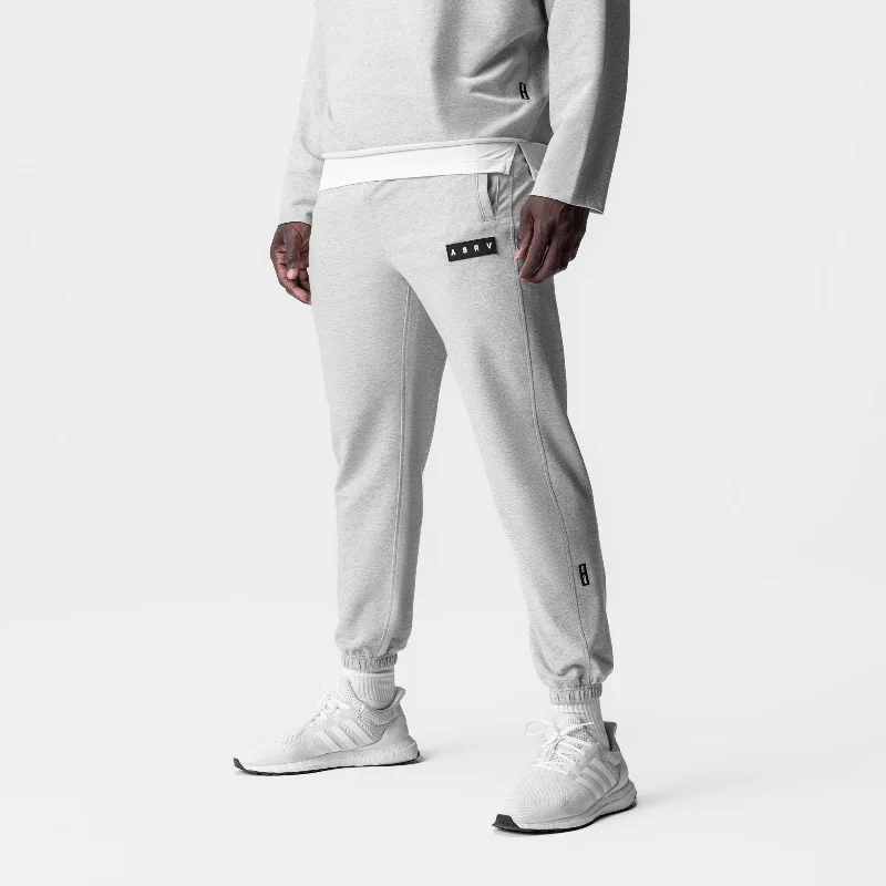 0956. Micro-Terry Jogger - Heather Grey