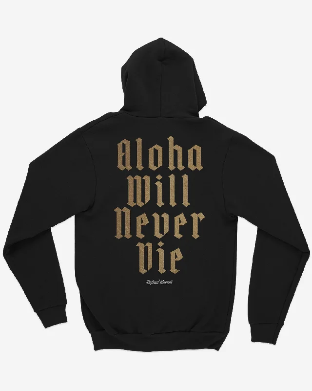 AWND23 Black Pullover Hoodie