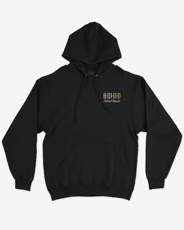 AWND23 Black Pullover Hoodie