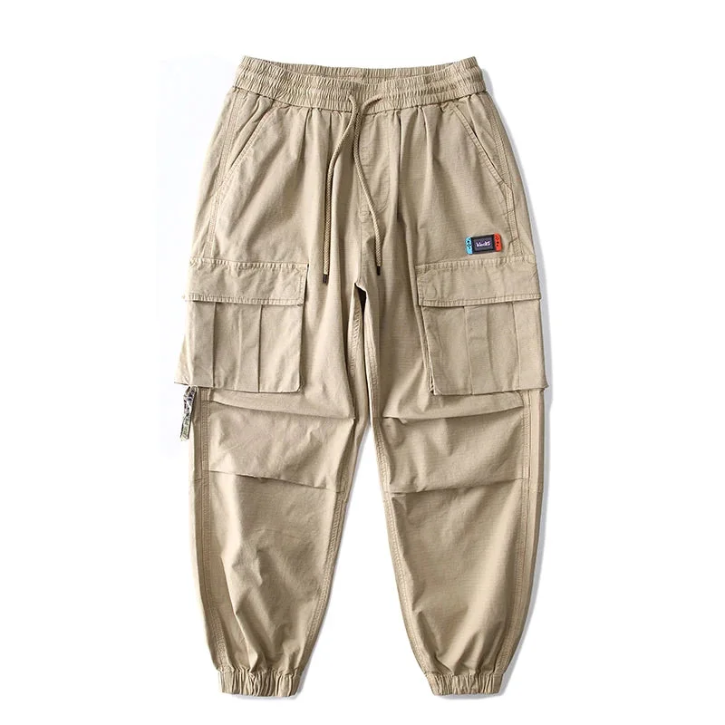 Japanese Streetwear Casual Cargo Pants - High Quality Baggy Jogging Trousers