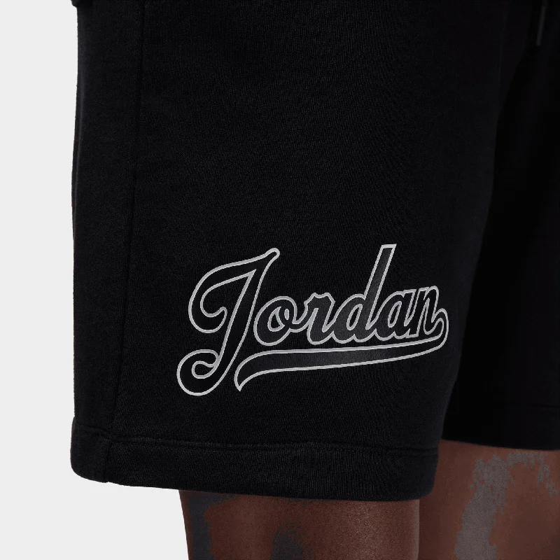 Jordan Flight MVP Fleece Shorts Black / White