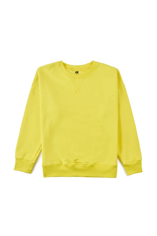 Men's Heritage Sweatshirt Original Fit - Canary Yellow