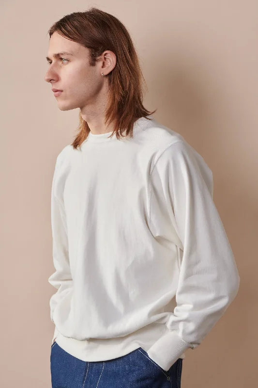 Men's Oversized 80s Sweatshirt - Bone