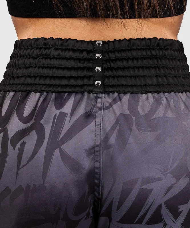 Venum x Kaz Muay Thai Shorts - Black