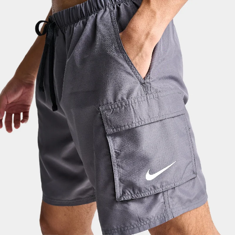 Nike Swim Packable Cargo Shorts / Iron Grey