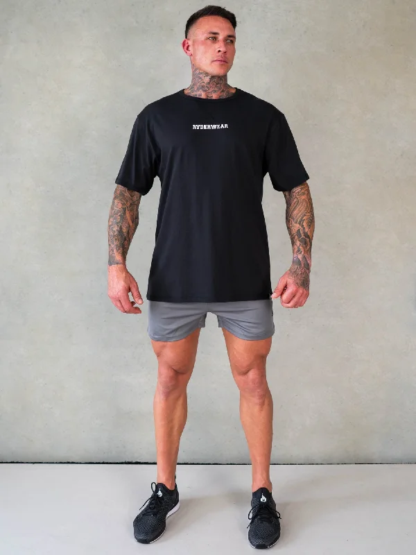 Octane Mesh Shorts - Steel Grey