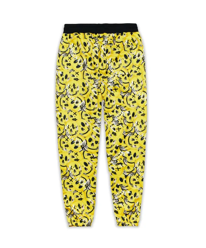 Skelly Smile Allover Print Cuffed Jogger