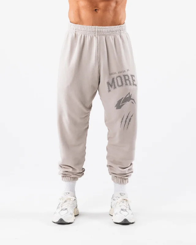 Earth Dye Graphic Jogger - Silver