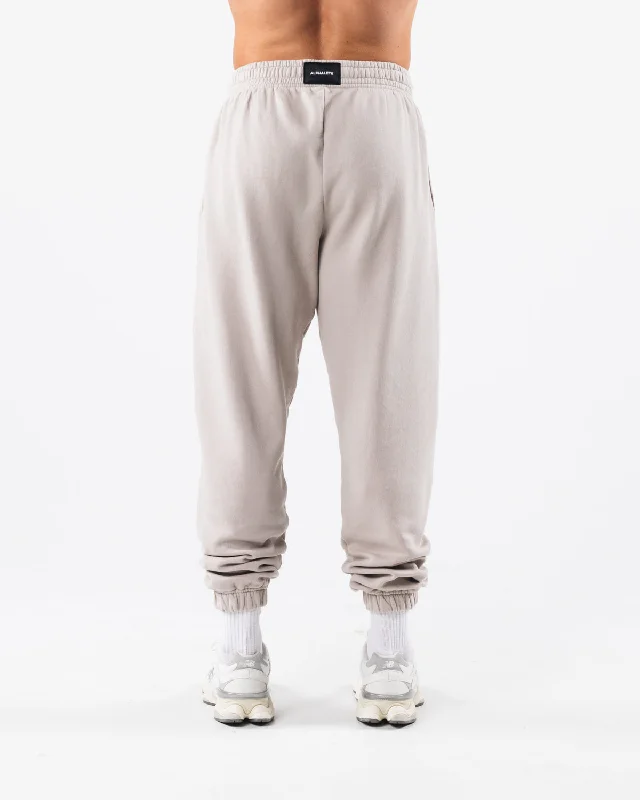 Earth Dye Graphic Jogger - Silver