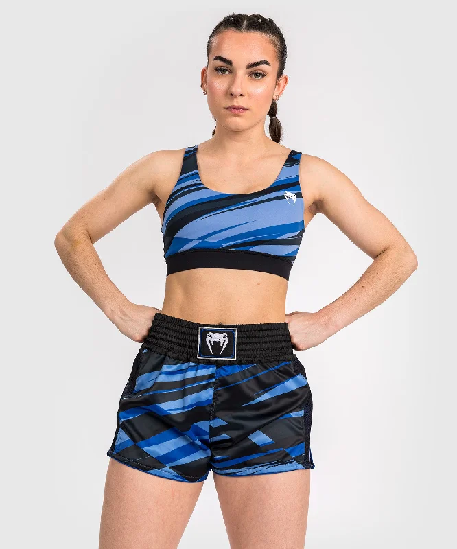 Venum Abyss Women’s Muay Thai Shorts - Shadow Blue