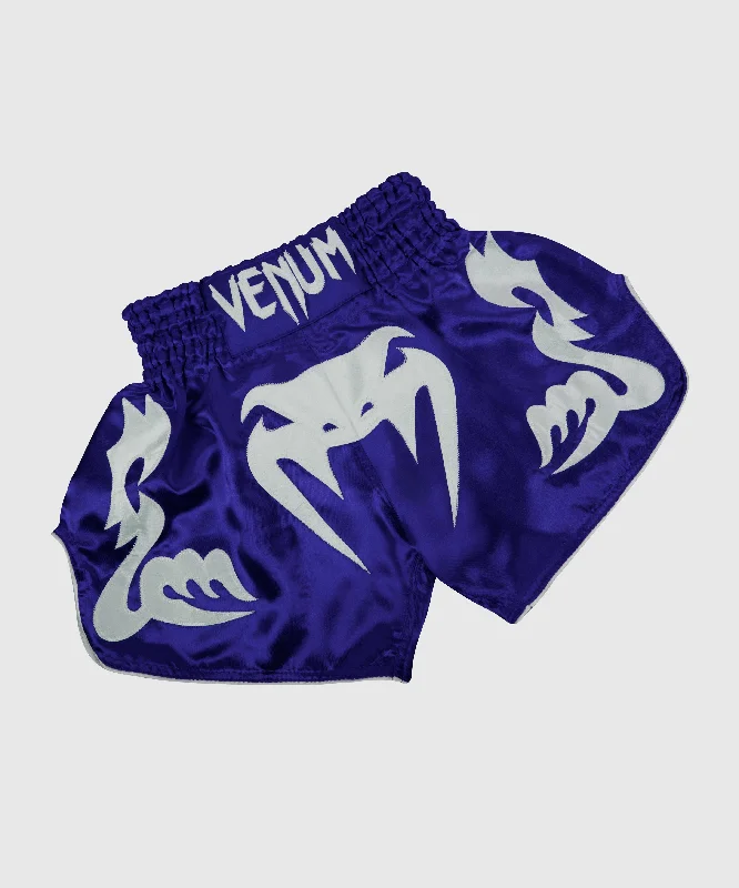 Venum Bangkok Inferno Muay Thai Shorts - Blue/White