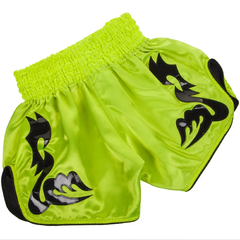 Venum Bangkok Inferno Muay Thai Shorts - Neo Yellow