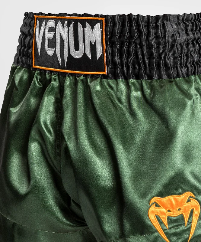 Venum Classic Muay Thaï Short - Green/Black/Gold