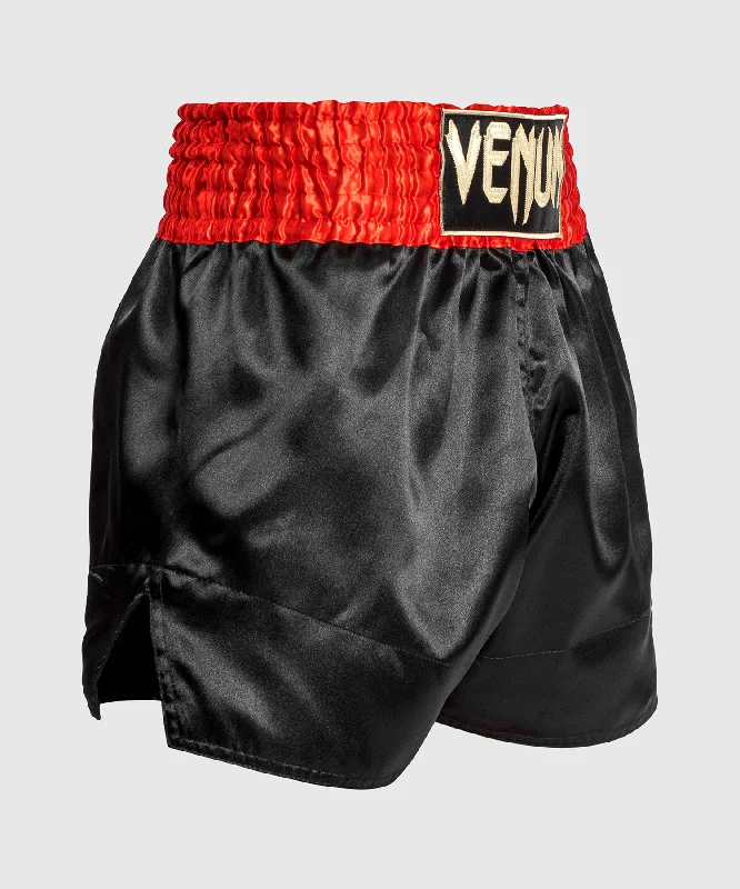 Venum Classic Muay Thaï Short Red/Black/Gold