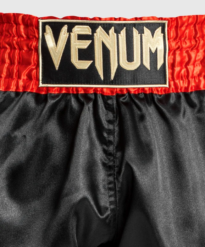 Venum Classic Muay Thaï Short Red/Black/Gold