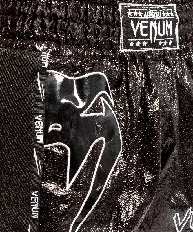 Venum Giant Infinite Muay Thai Shorts - Black/Black