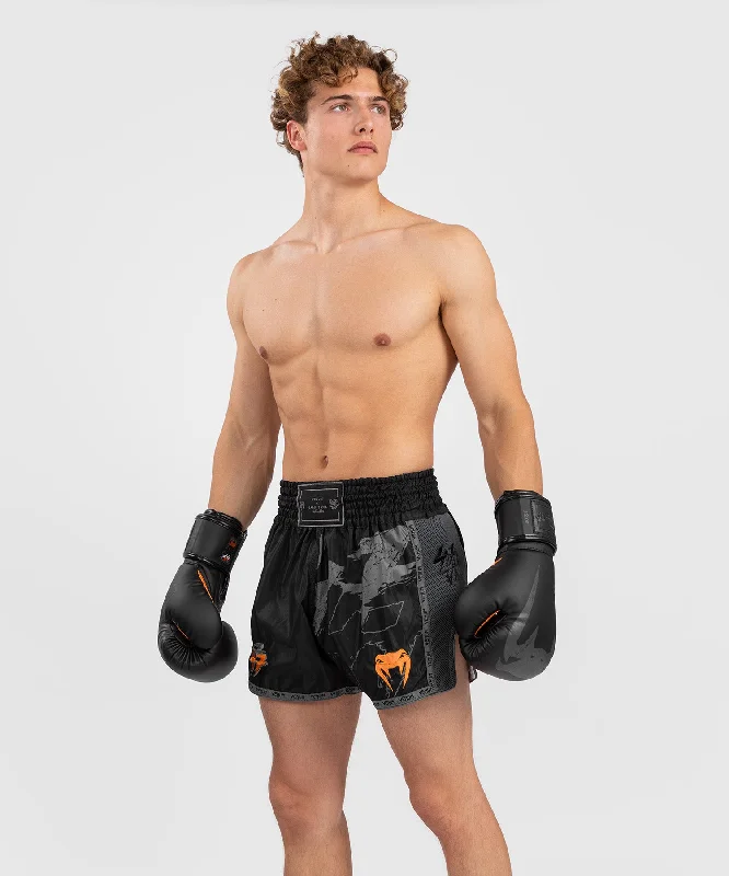 Venum S47 Muay Thaï Short - Black/Orange