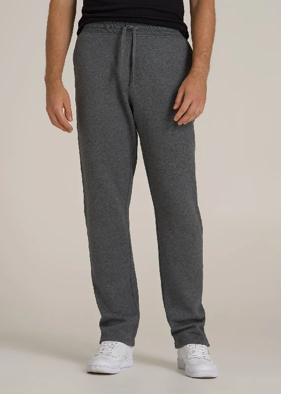 Wearever 2.0 Fleece Straight Leg Sweatpant for Tall Men in Charcoal Mix