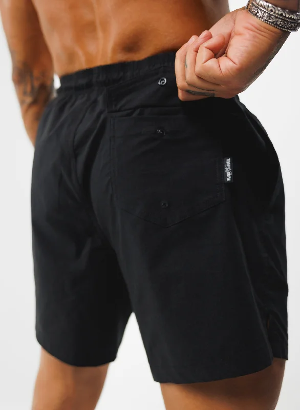 MEN'S FNF BOARD SHORTS - BLACK