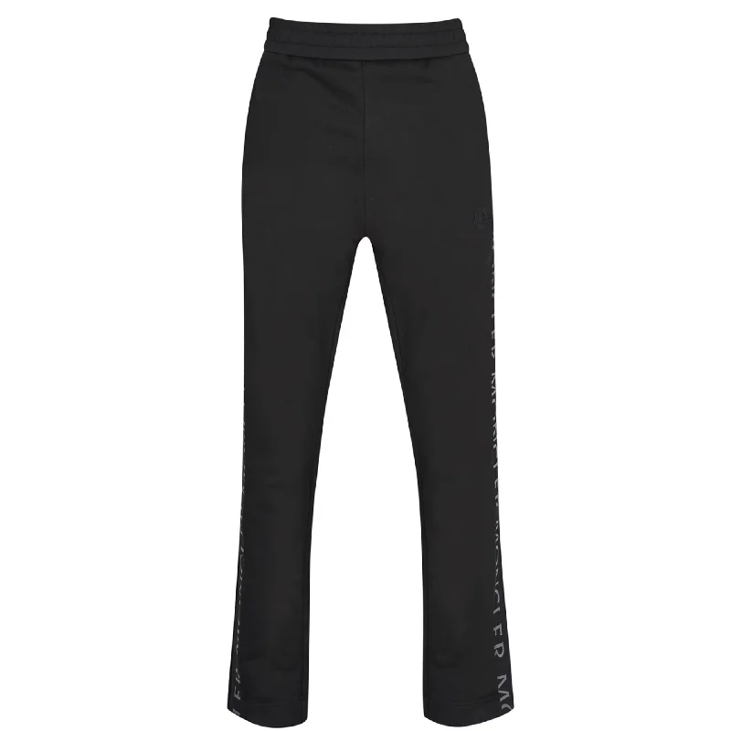 Moncler Black Tape Logo Sweatpants