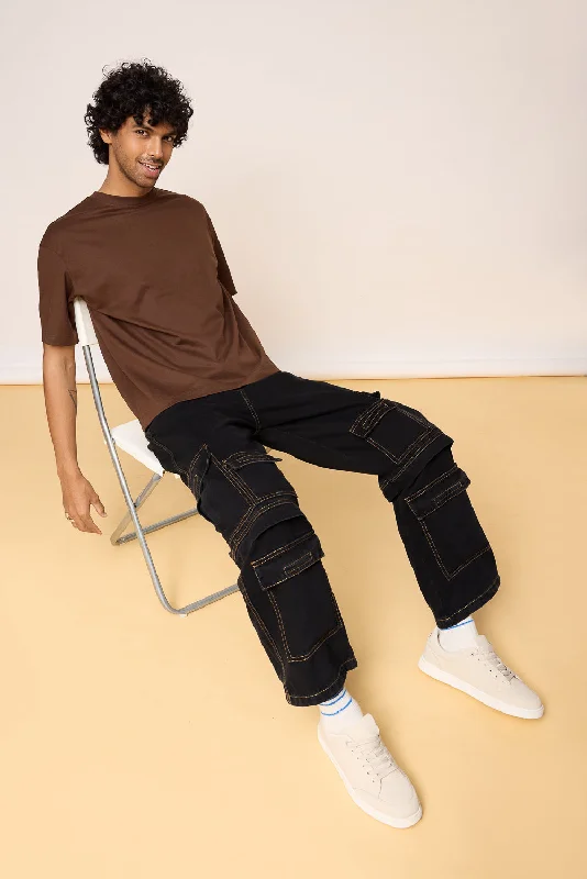 Stealth Mode Men's Cargo Jeans