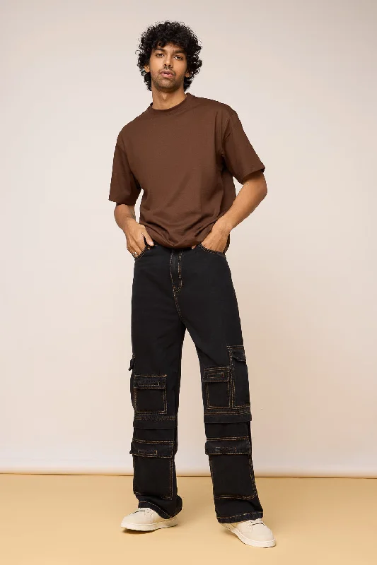 Stealth Mode Men's Cargo Jeans