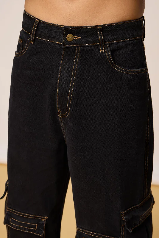 Stealth Mode Men's Cargo Jeans