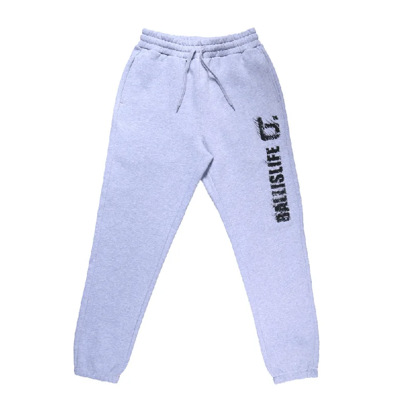 Distressed Sweatpants in Grey