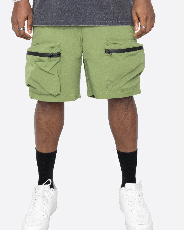 EPTM COMBAT CARGO SHORTS-GREEN