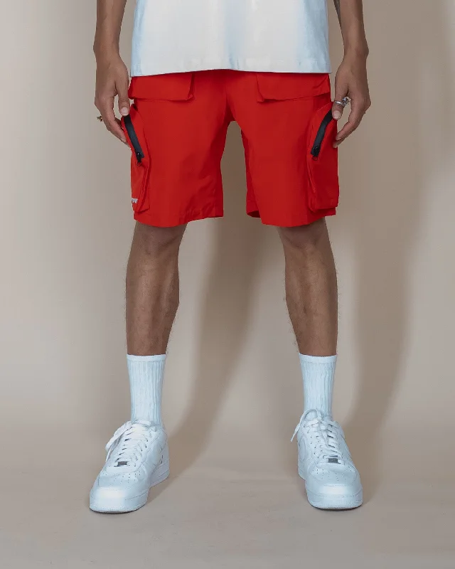 EPTM DOPE BOY CARGO SHORTS - RED