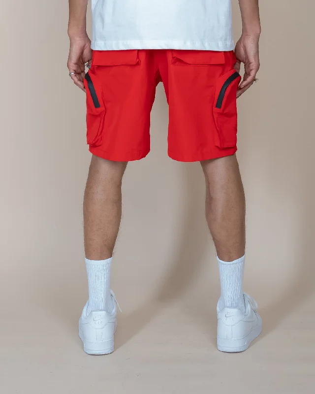 EPTM DOPE BOY CARGO SHORTS - RED