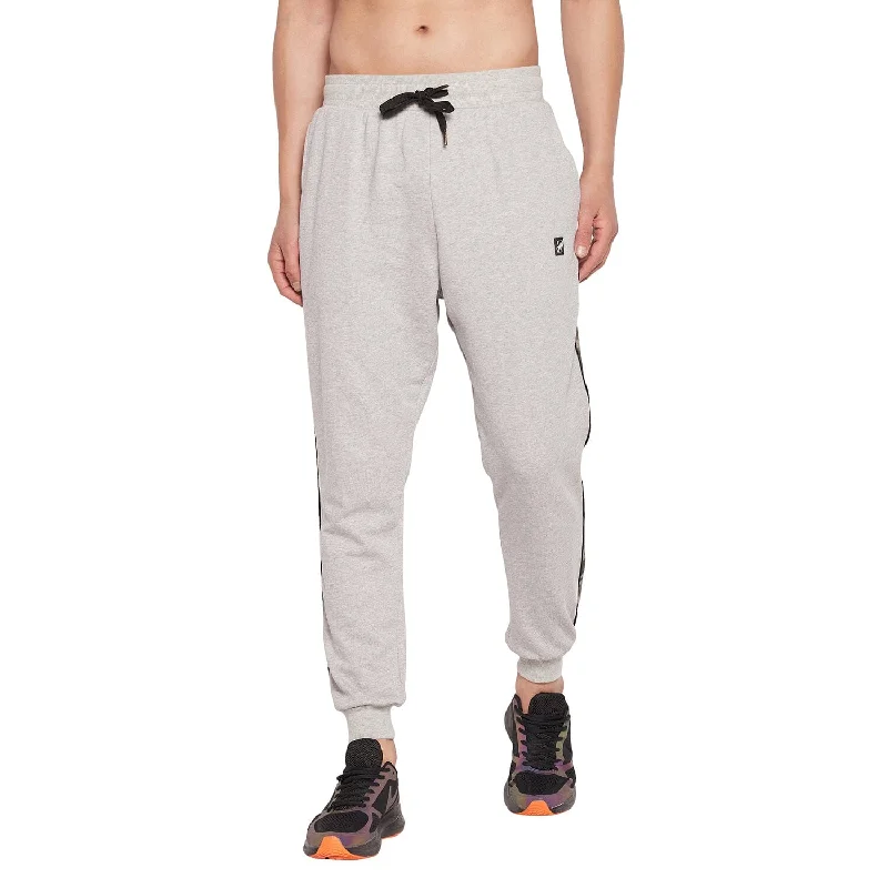 Grey Camo Taped Cut-Sew Jogger