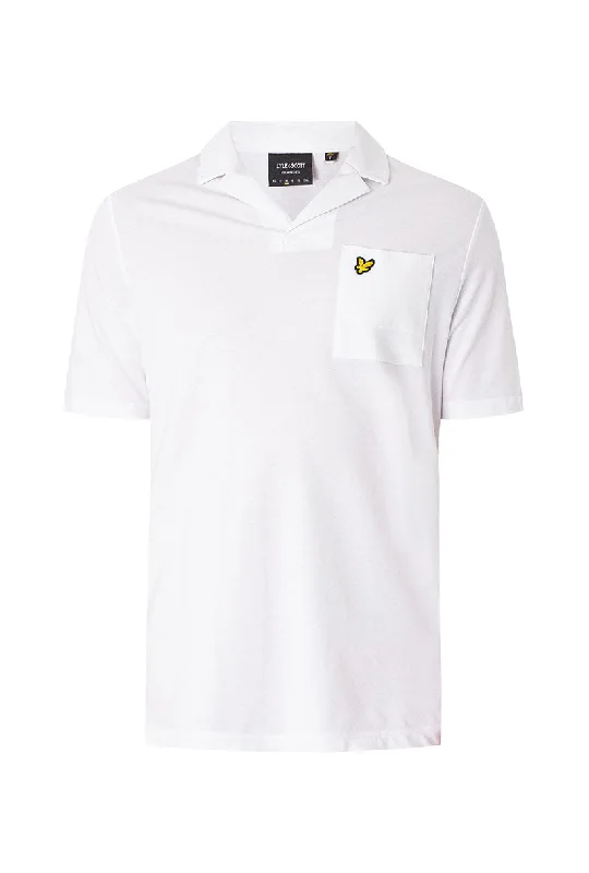 LYLE AND SCOTT REVERE COLLAR POLO SHIRT