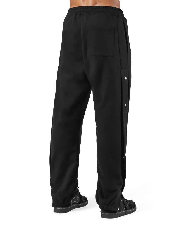 Warm Up Button Sweat Pants V.2 - Black