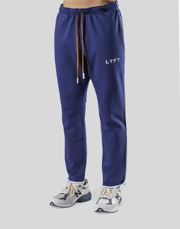 Piping Sweat Pants - Navy