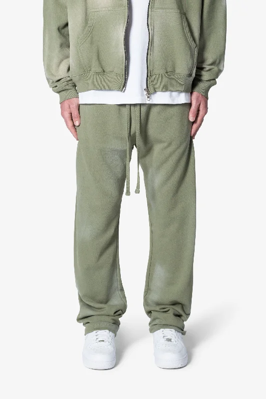 Faded Relaxed Every Day Sweatpants - Washed Olive