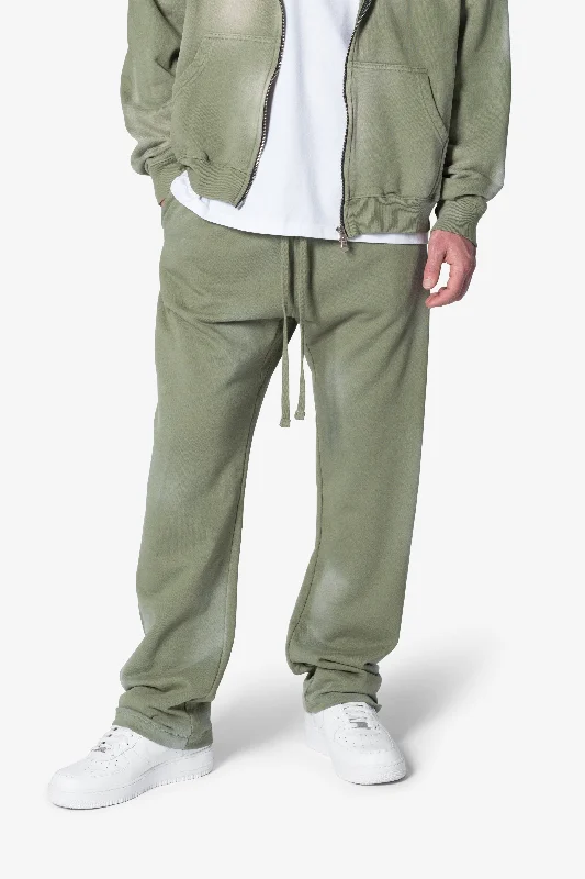 Faded Relaxed Every Day Sweatpants - Washed Olive