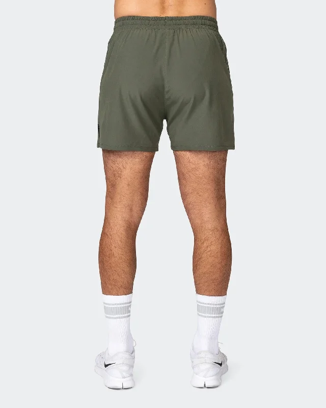 Muscle Nation | Function 4"" Shorts - Dark Khaki