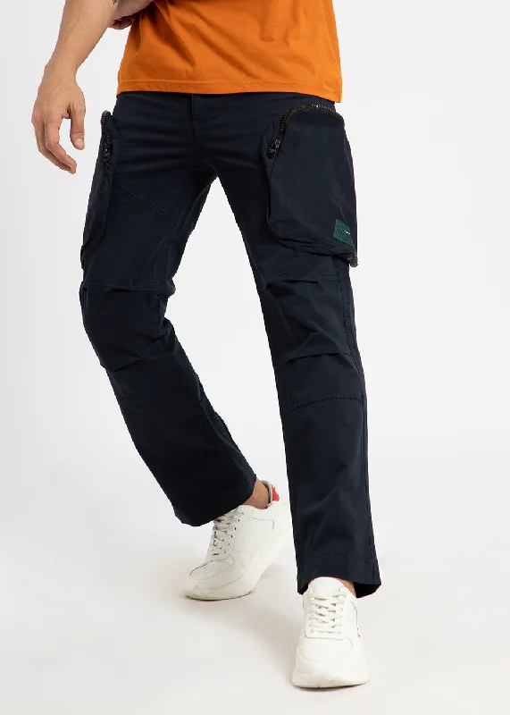 Pacific Blue Zipper Cargo Pant