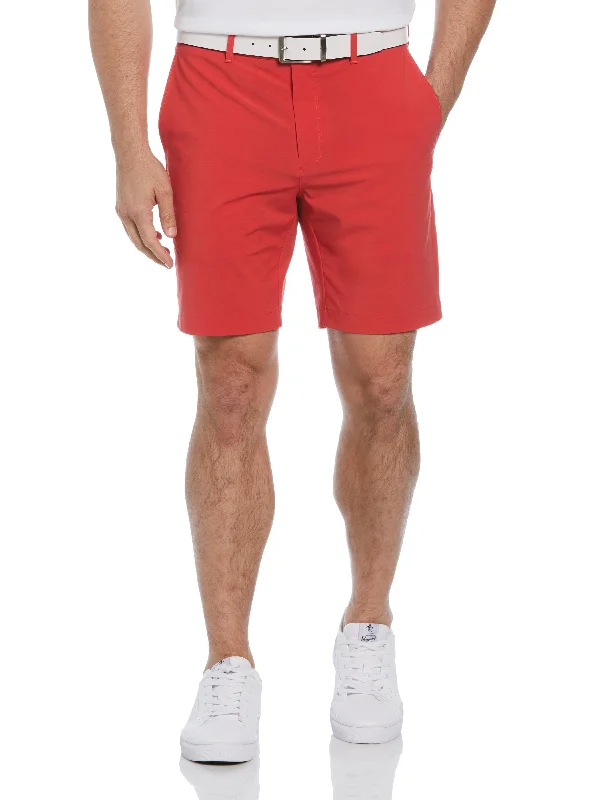 Men's Flat Front Pete Perfomance 8"" Golf Shorts