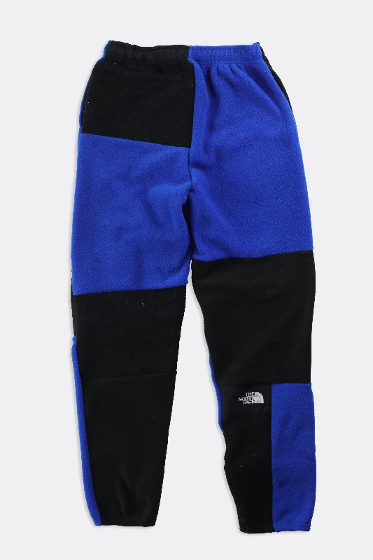 Rework Unisex North Face Patchwork Fleece Pant - S, M, XL