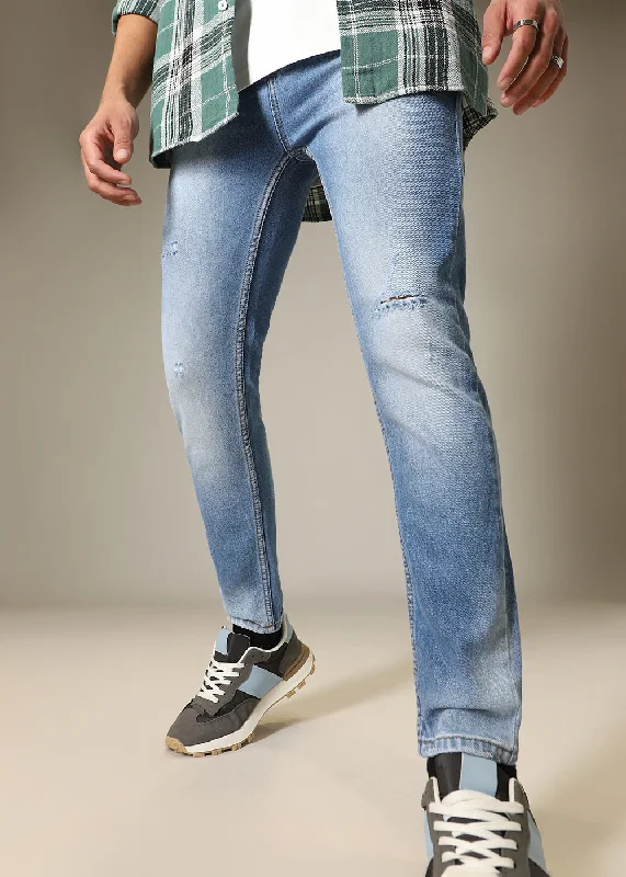 Ribbed Honor Blue Slim fit Jeans