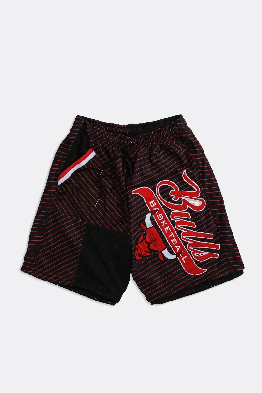 Unisex Rework Bulls NBA Jersey Shorts - Women-S, Men-XS