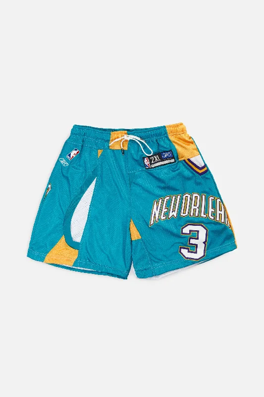 Unisex Rework New Orleans Hornets NBA Jersey Shorts - L