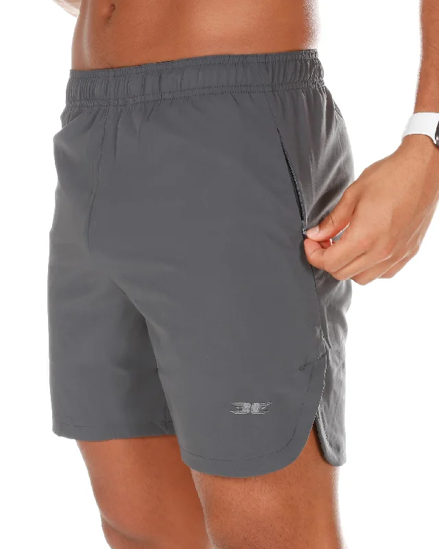 Woven Tech Shorts - Charcoal