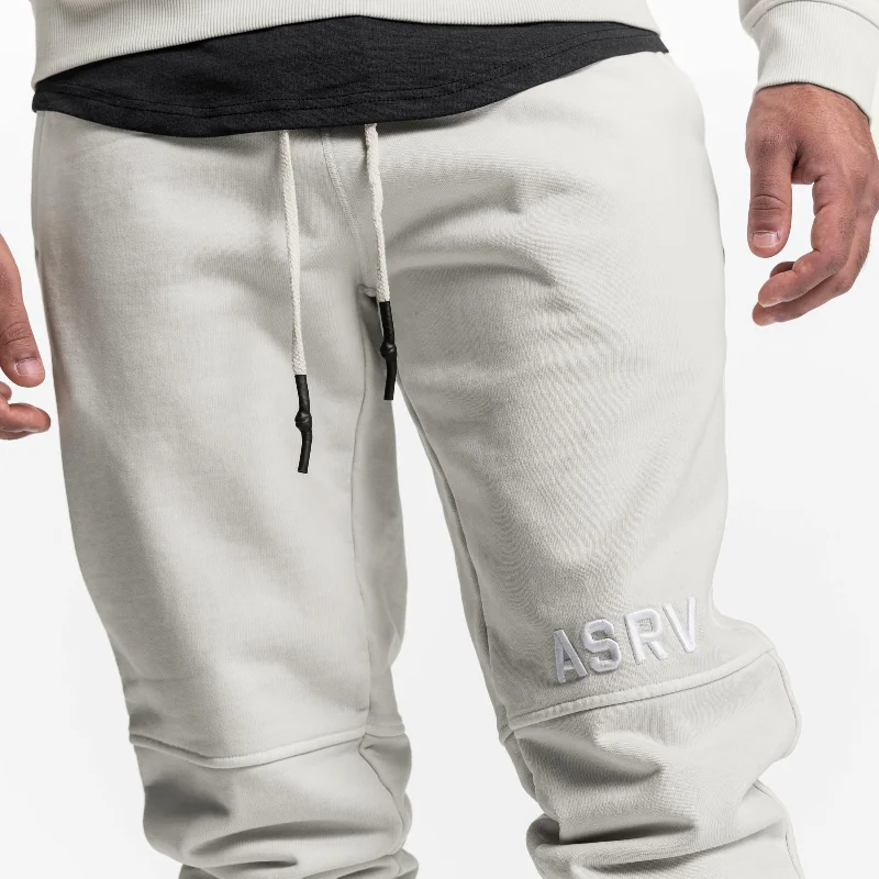 0266. Garment-Dyed French Terry Relaxed Jogger - Faded Stone