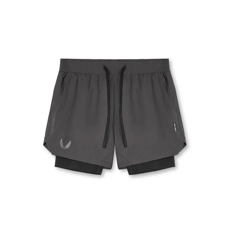 0622. TETRA-LITE™ 5"" Liner Short - Space Grey/Black