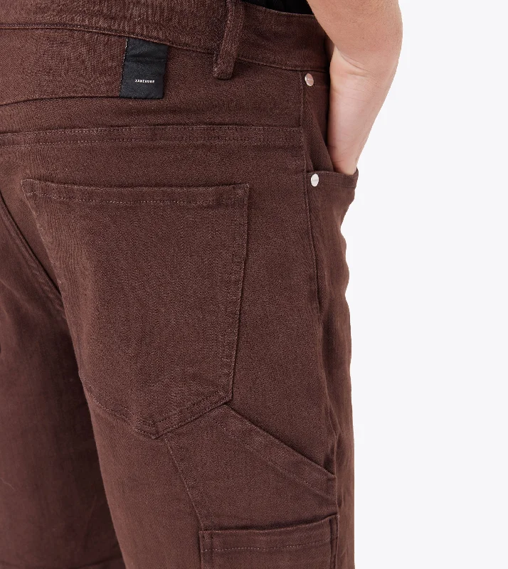 Carpenter Denim Pant Dk Choc