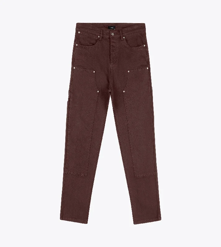 Carpenter Denim Pant Dk Choc